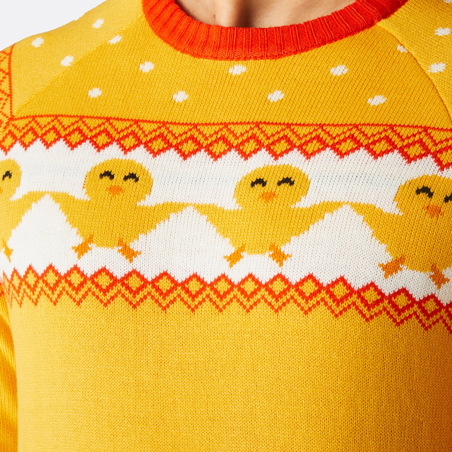 Men's Yellow Easter Sweater - Image 4