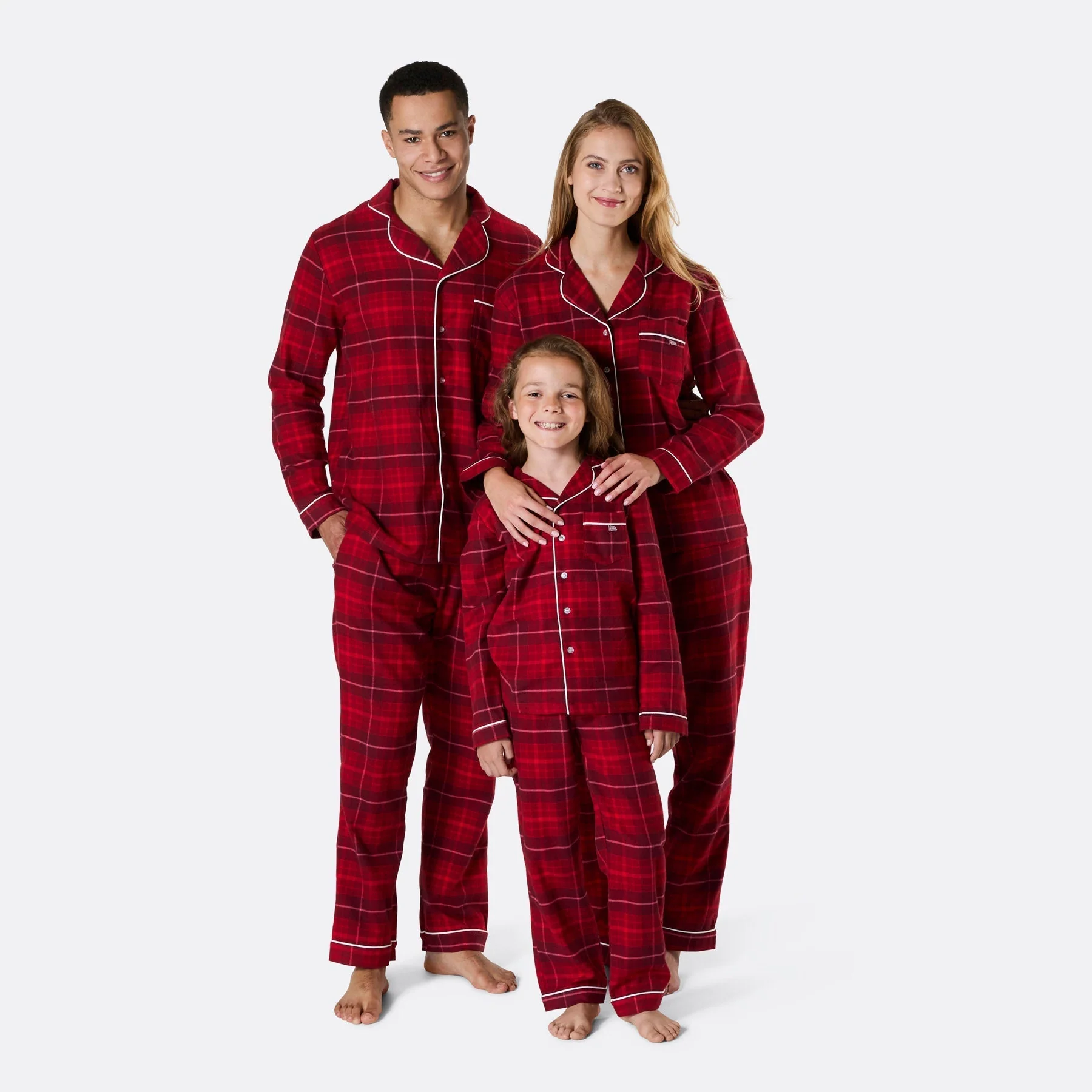 Red Flannel Christmas Pyjamas Family - Image 11