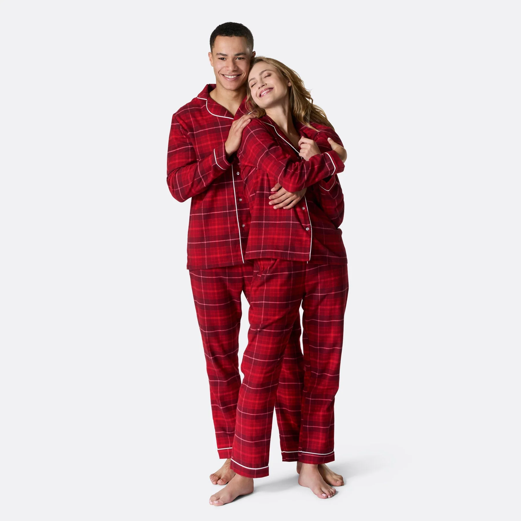 Red Flannel Christmas Pyjamas Family - Image 12
